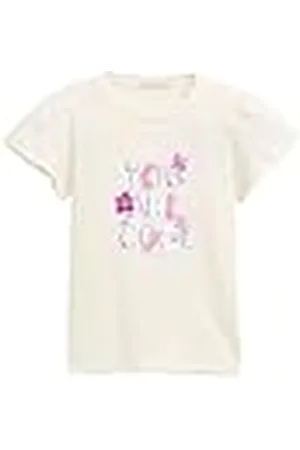 TOM TAILOR 1045152 Camiseta, 12906-Lana de Color Blanco, 104-110 para Niñas