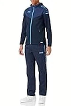 Jako Chándal para hombre Champ 2.0 con capucha, azul marino, azul oscuro, azul cielo azul, talla S, M9620
