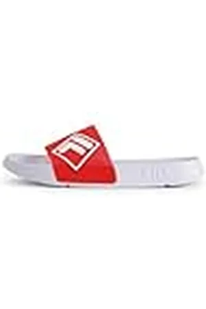 Fila Morro Bay Lugo, Sandalia Deslizante Hombre, Rojo y Blanco, 45 EU