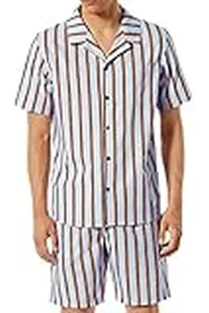 Schiesser Pyjama Kurz Juego de Pijama, , 46 para Hombre