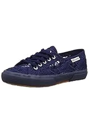 Superga 2750-macramej, Zapatillas de Gimnasia Niñas, Azul (Blue Navy 081), 23 EU