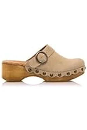 MTNG Zapatos de tacón Mujer Zapatos de tacón Elois 59634 Mujer | De Piel, con Interior Piel y Punta Redonda | Zapatos de tacón Casual | sin Cierre-Abiertos | 57269 |