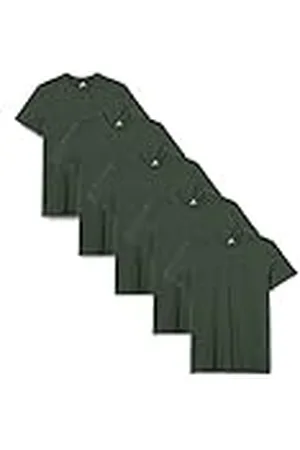 Lower East LE105 Camiseta, (Paquete de 5), M (Pack de 5) para Hombre