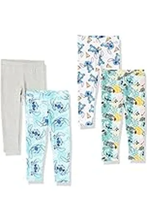 Amazon Disney | Marvel | Star Wars | Frozen | Princess Leggings Niña, Pack de 4, , 2 años
