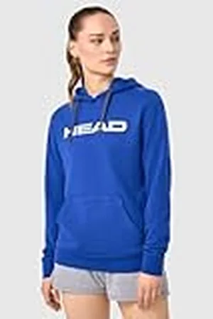 Head Club Original Sudadera con Capucha para Mujer, Color Azul