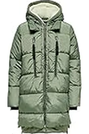ONLY Onlnora-Capa de Puffer Larga (CC) Abrigo, , S para Mujer
