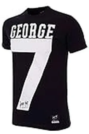 Copa George Best Number 7 - Camiseta de Cuello Redondo para Hombre, Hombre, Camiseta Cuello Redondo, 6770, , S
