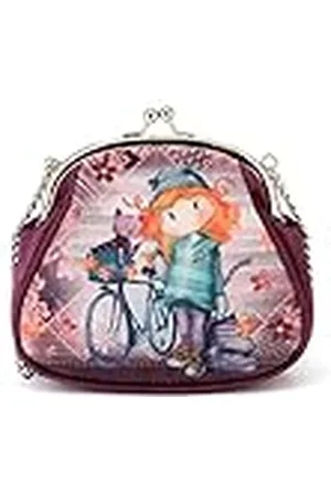 Forever Ninette Bicycle-Bolso Retro Cadena Grande