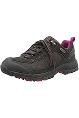 Trespass Scree, Zapatillas de Senderismo Mujer, Negro (Castle CSL), 36 EU