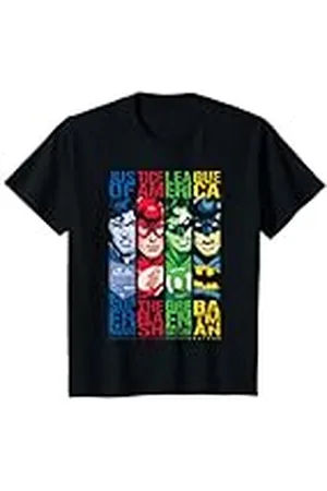 DC Comics Originals Niños DC Kids Liga de la Justicia Despojado Camiseta