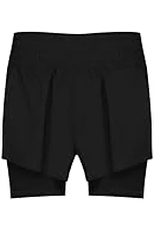 Reebok Wor Run 2 In 1 Short, Pantalón Corto Mujer, (Black), XS