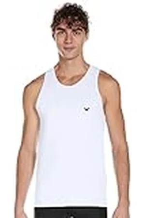 Emporio Armani CC729 110828 00020 Camiseta Interior, Hombre, Blanco, M