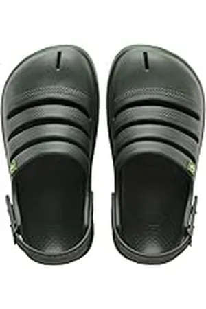 Havaianas Kids Clog Brasil, Zuecos Unisex Niños, Green Olive, 23/24 EU