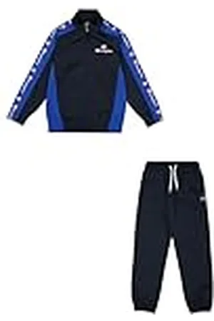 Champion Legacy Retro Sport B (306863) - Chándal especial de cuello alto semidull PolyWarpKnit, azul marino (NNY/BAI), 9-10 años (M) Niños FW24