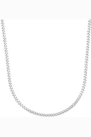 Amor Collar de plata de ley 925 collar de los hombres, 55 cm, plata, viene en caja de regalo de joyería, 9381586