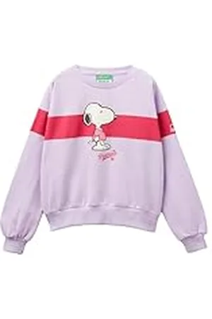Benetton Jersey G/C M/L 3j68c10jc Sudadera, , 160 cm Niñas y niñas