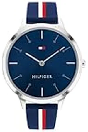Tommy Hilfiger Reloj Analógico de Cuarzo para Mujer con Correa de Silicona Azul - 1782499