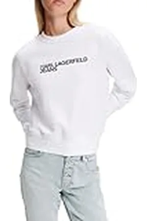 Karl Lagerfeld Reg Essential Logo Sweat Sudadera, , S para Mujer