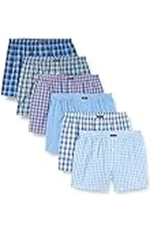 Lower East Le150 Calzoncillos bóxer, Multicolor , 4XL (Pack de 6) para Hombre
