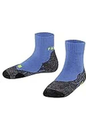Falke TK2 Short K Sso lana hilo funcional antiampollas gruesos 1 par, Calcetines para senderismo Unisex niños, , 23-26