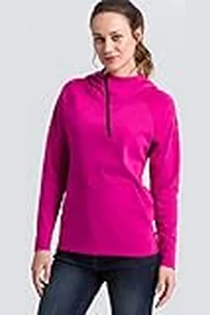 Erima GmbH Essential Sudadera con Capucha, Mujer, Fucsia/Morado (Purple Potion), 34