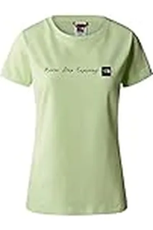 The North Face Neverstopexploring Camiseta, Crema de Lima, Extra-Small para Mujer