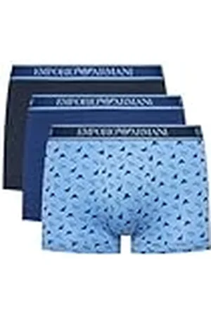 Emporio Armani Core Logoband 3-Pack Boxer Boxers, , XL de los Hombres