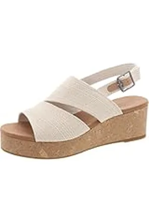 TOMS Claudine, Sandalias con cuña Mujer, , 42 EU