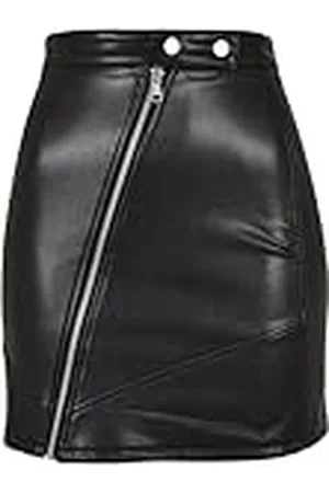 Urban classics Tb5415-ladies Synthetic Leather Biker Skirt Falda, , XL Mujeres
