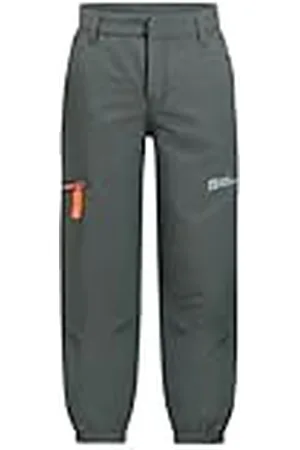 Jack Wolfskin Turbulencia Pants K Pantalones para Senderismo, , 176 Unisex niños