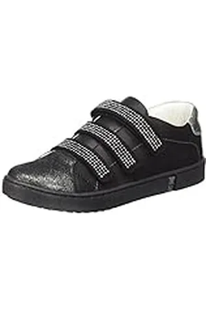 Primigi Bridgett 1 - Zapatillas de Deporte Niñas, Negro (Noir (Nero/Nero)), 28