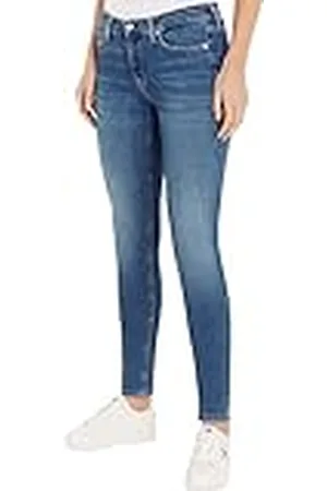 Calvin Klein Jeans Mid Rise Skinny J20J221774 Pantalones, , 26W / 32L para Mujer