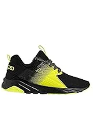 Kappa San Puerto EL Kid, Zapatillas, Negro/Amarillo, 31 EU