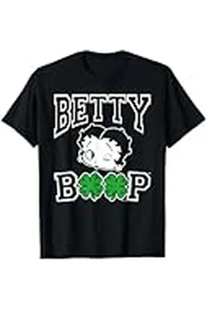 Betty Boop Tréboles de cuatro hojas Día de San Patricio Camiseta