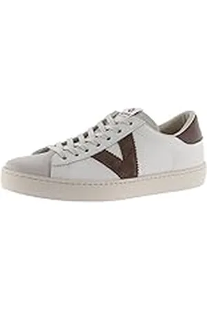 victoria Basket Unisex Berlín Piel & Piezas En Contraste & Puntera Serraje 1126142 para Adulto Marron 35