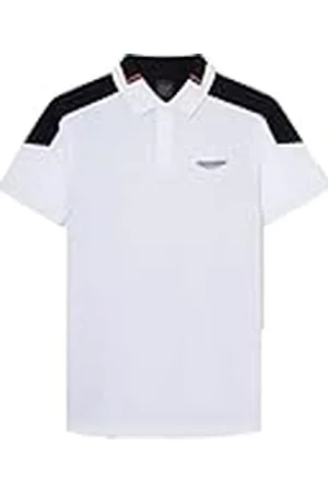 Hackett Am Col Block Polo, , XXL para Hombre