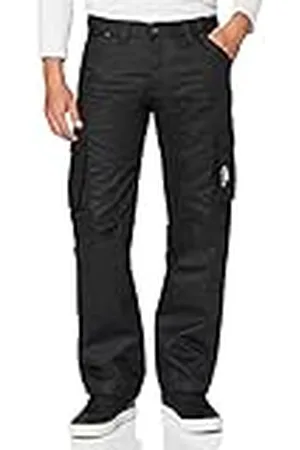 Enzo Ez08 Blk Vaqueros Relaxed, , W34/L32 para Hombre