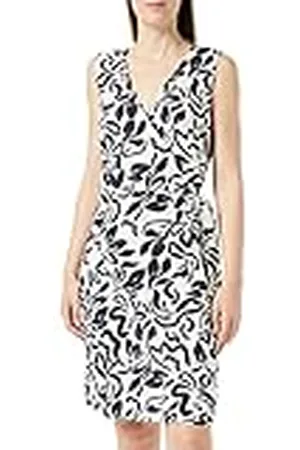 Pieces® PCLARISA SL Short Wrap Linen Dress Vestido, , S para Mujer