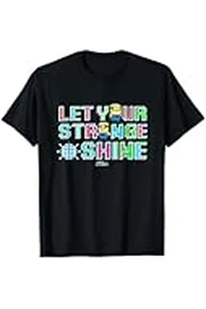 Minions Let Your Strange Shine Retro Disco Logo Camiseta