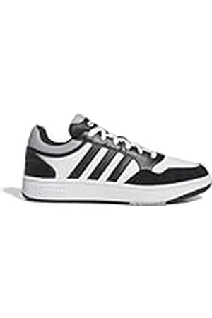 adidas Hoops 3.0 Shoes, Zapatos Hombre, Cloud White/Core Black/Grey Two, 38 EU