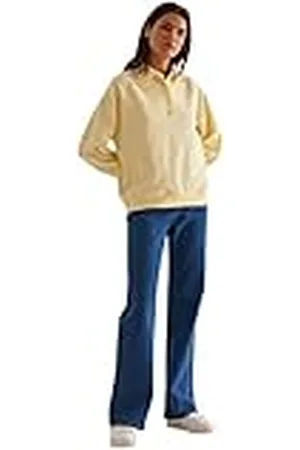 NA-KD Straight Leg High Waist Jeans, , 32 para Mujer