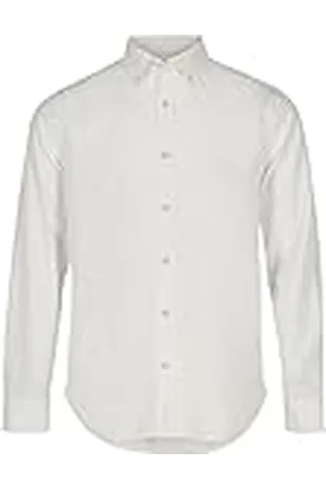 ECOALF Camisa Hombre Antejalf, con Manga Larga, de Algodón Orgánico, Tejido Reciclado, Camisa Manga Larga Hombre, Camisa Algodón Hombre, Cómoda y Ligera, Talla L, Color