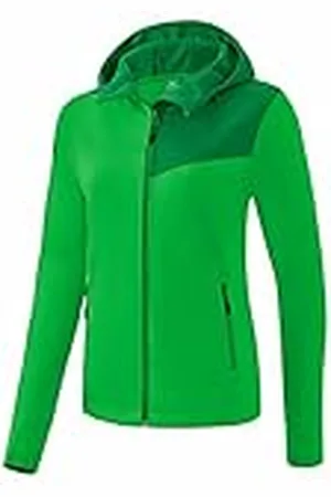 Erima Mujer Performance Chaqueta de softshell, fern green, 38