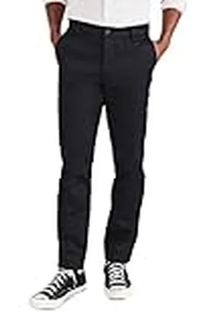 Dockers Original Chino Slim, Pantalones para Hombre, Negro , 32W / 30L