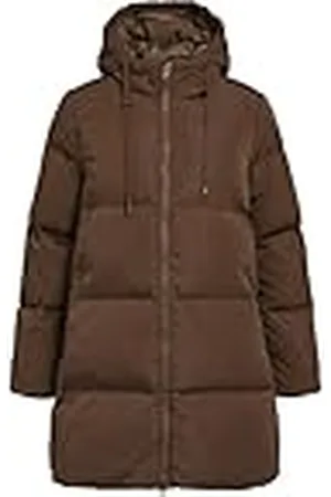 Object Objlouise New Down Jacket Noos Chaqueta, Dark Earth, L Mujeres