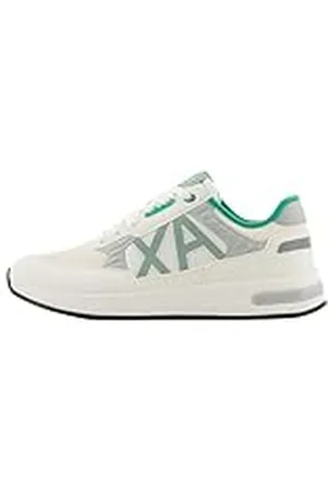 Armani Exchange Dusseldorf Embossed Geometric Motifs, Zapatillas Hombre, , 41 EU