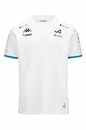 Kappa T-Shirt ADIRY Alpine F1 | White/Blue Dresden/Pink BEGONI| 6Y