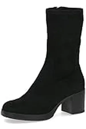Caprice 9-25326-41, Botines de tacón con cordones para Mujer, Negro (Black Stretch), 40 EU