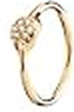 PANDORA Anillo de oro amarillo de 18 quilates, talla 12 (16,56 mm)