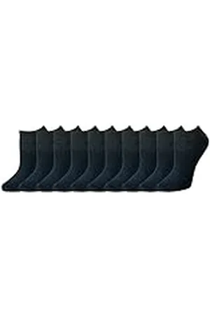 Amazon Calcetines Invisibles de algodón, Ligeramente Acolchados Mujer, 10 Pares, , 36-39.5